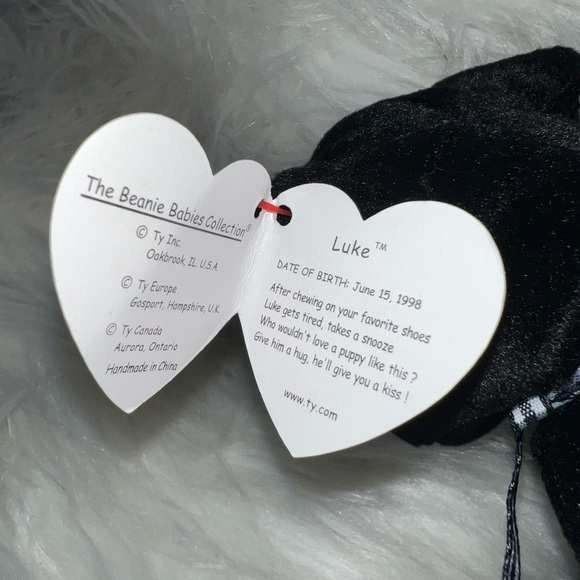 Ty Original Beanie Babies Luke with Tag Errors, Mint Condition & Ultra Rare - Picture 4 of 6
